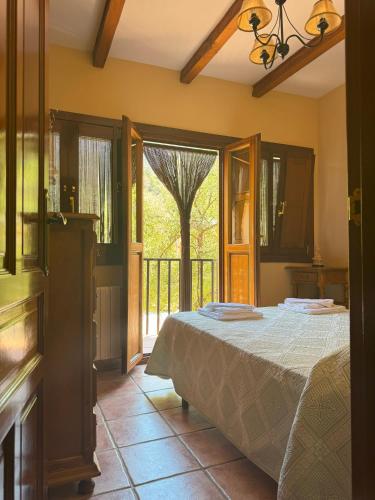 Postel nebo postele na pokoji v ubytování casa santos