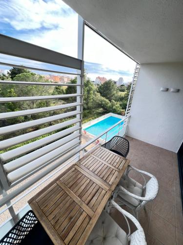 3 room apartment, 500m to beach, swimming pool, nice terrace