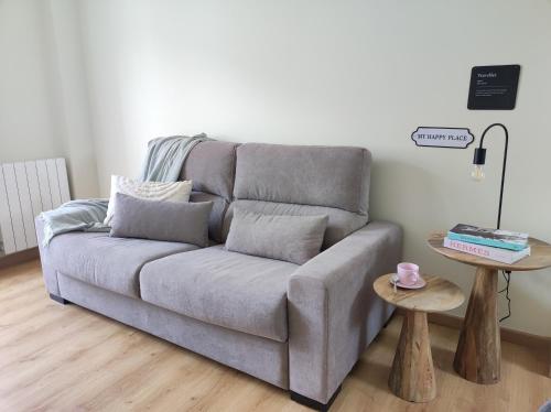 Posezení v ubytování Apartamento Vico