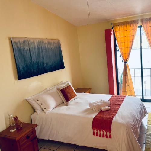 Postel nebo postele na pokoji v ubytování Loft equipado cama King