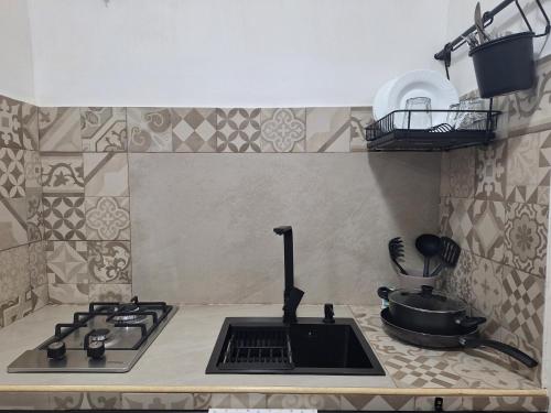 Кухня или мини-кухня в Prince Airport House
