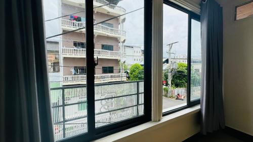 Μπαλκόνι ή βεράντα στο VIENTIANE BB Hostel