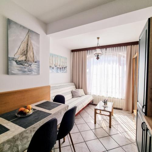 Χώρος καθιστικού στο Apartmani Senka