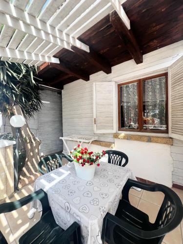 Ruang duduk di Residence "Il Faro"