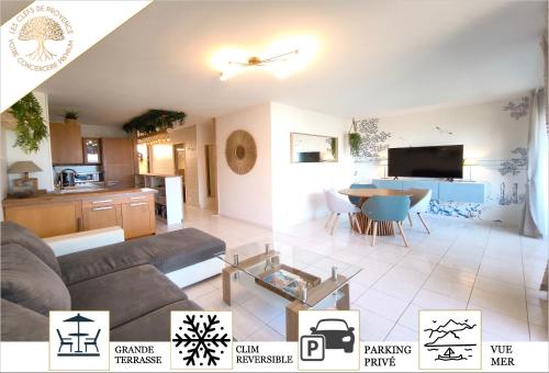 PLEIN SOLEIL - T3 Vue Panoramique et Parking
