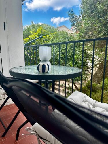 Балкон или терраса в Cozy modern apartment Amphora-Beach near