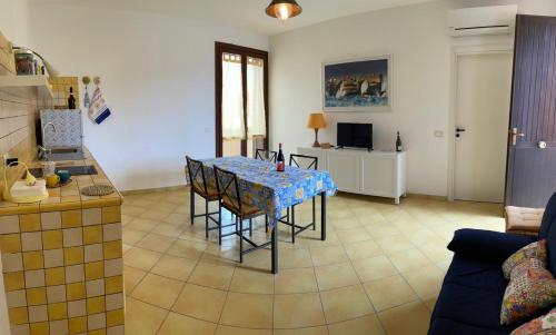 TV a/nebo společenská místnost v ubytování casa Sandra