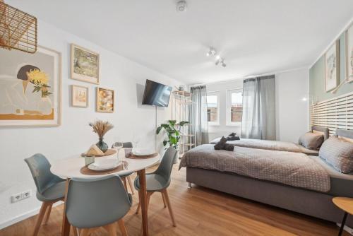 Posezení v ubytování Amalfi A07 - 4 PP - 2 Zi - smart TV - Boxspringbett