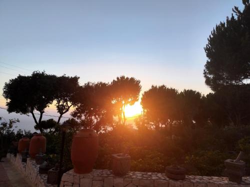 منظر شروق وغروب الشمس من بيت الضيافة أو بالجوار