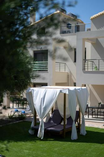 Un balcón o terraza en Prodano