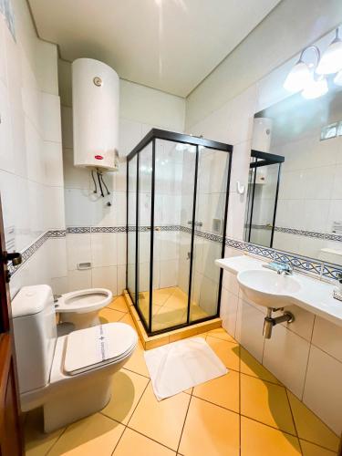 Salle de bains dans l'établissement Mburucuyá Hotel Boutique