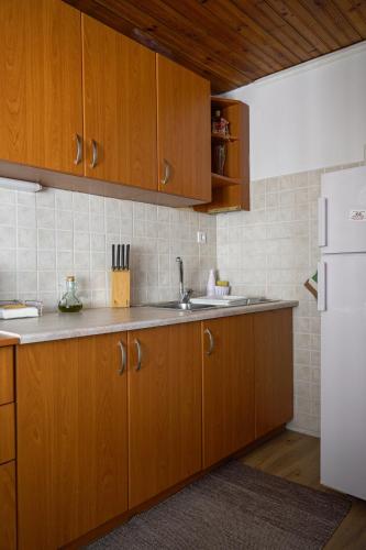 Кухня или мини-кухня в BookHome by Greece Apartments
