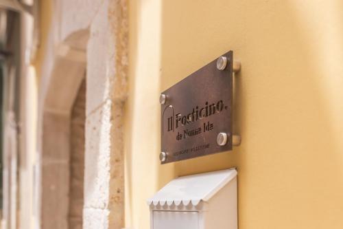 Certifikát, hodnocení, plakát nebo jiný dokument vystavený v ubytování Il Posticino da Nonna Ida