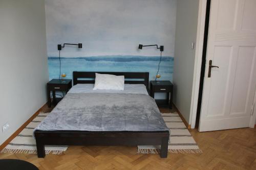 Posteľ alebo postele v izbe v ubytovaní Luksusowy Apartament Sopot II