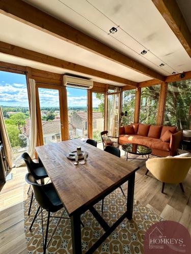 Maison d'architecte, romantique et insolite