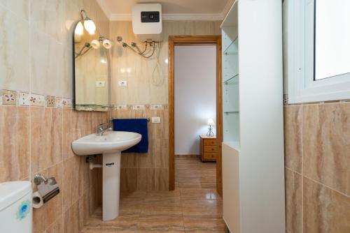 Koupelna v ubytování Apartamento Faycan