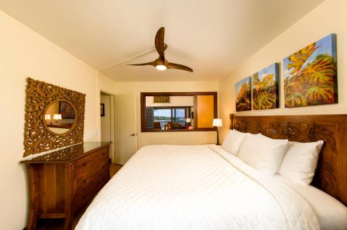 Postel nebo postele na pokoji v ubytování Hana Kai Maui - #204 Waiohinu, upper floor 1 BR