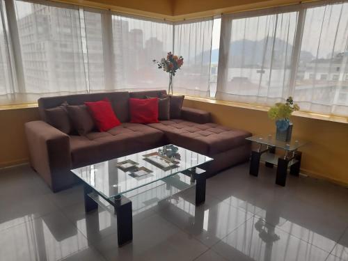 Posezení v ubytování VIP Apartments Chile