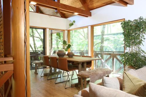 Χώρος καθιστικού στο Jumoku