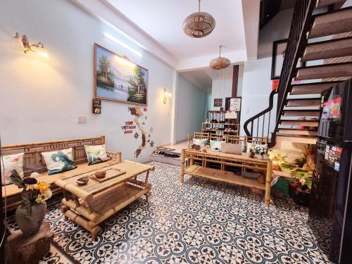 Tâm Family Homestay-Huếにあるシーティングエリア