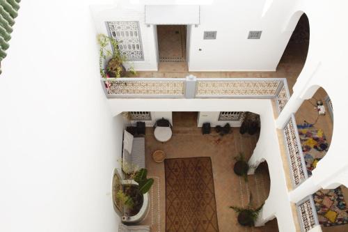 Χώρος καθιστικού στο Riad Dar Wildeve