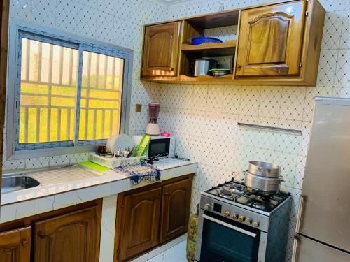 Una cocina o zona de cocina en Résidence Belge