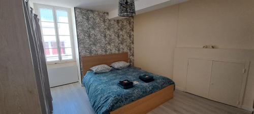 Ένα ή περισσότερα κρεβάτια σε δωμάτιο στο CASTEL HOME