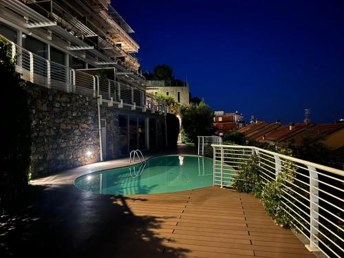 Der Swimmingpool an oder in der Nähe von A House with a view