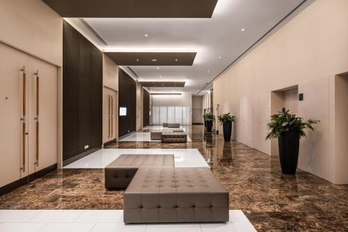 Гостиная зона в Eurostars Universal Lisboa