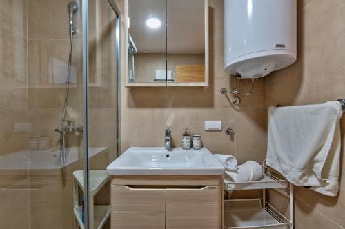 Koupelna v ubytování Stankovic-026 Planinski Spa