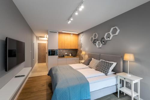 Rajska 3 Grey Apartment Krakow City