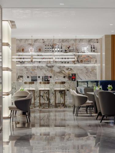 Χώρος καθιστικού στο Grand Madison Longhua Yujing Shenzhen