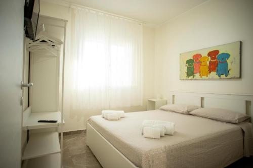 Posteľ alebo postele v izbe v ubytovaní DaniPa House