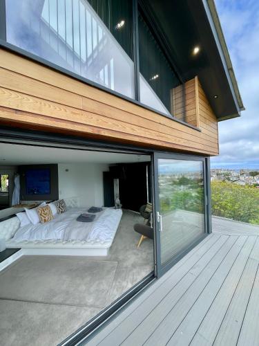 Balkón nebo terasa v ubytování Uno St Ives - Luxury Serviced Accommodation