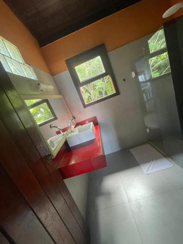 Ein Badezimmer in der Unterkunft Pousada Morro dos Navegantes