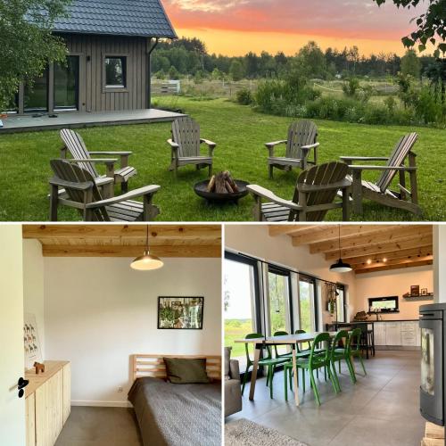 OLPUCHOVE CHWILE drewniany dom na Kaszubach