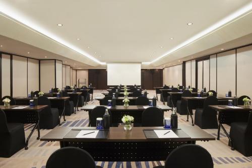 Zona business o sala de conferencias en Banyan Tree Bangkok