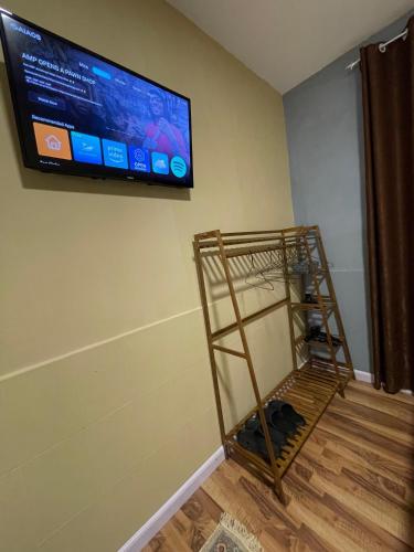 TV a/nebo společenská místnost v ubytování Eja Mare Guest House