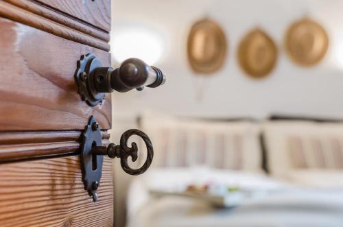 Una cama o camas en una habitación de Casa Vacanze Piè di Castello