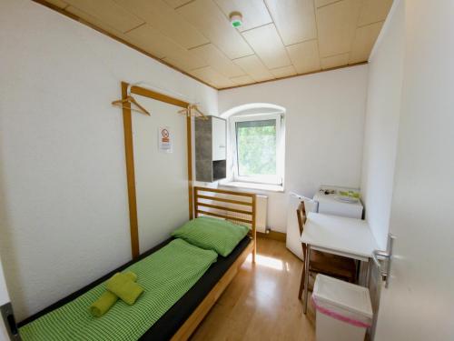 Ένα ή περισσότερα κρεβάτια σε δωμάτιο στο Apartments in Grüner Umgebung