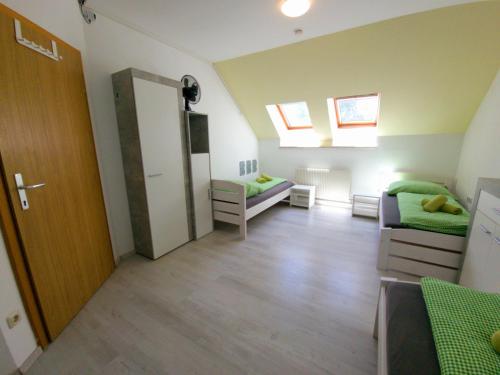 Χώρος καθιστικού στο Apartments in Grüner Umgebung