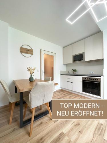 Kuchyň nebo kuchyňský kout v ubytování H2 – Gemütlichkeit in Bad Sauerbrunn!