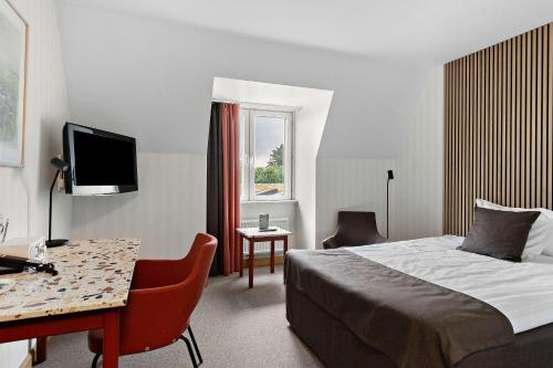 Et tv og/eller underholdning på Landvetter Airport Hotel, Best Western Premier Collection