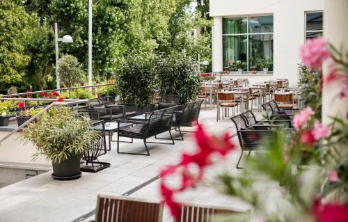 Zahrada ubytování ARCOTEL Kaiserwasser Wien