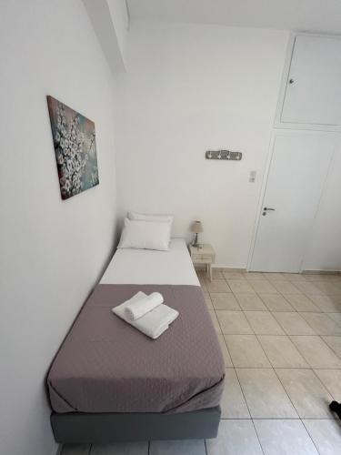 Кровать или кровати в номере Hermanos City Apartment's