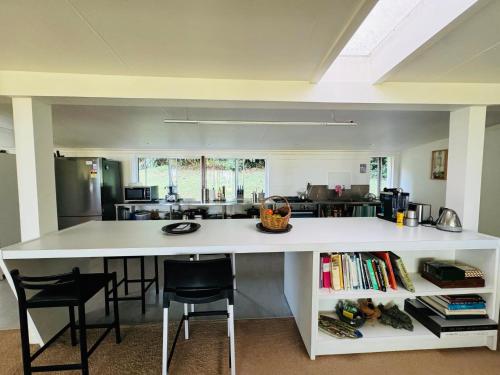 Η κουζίνα ή μικρή κουζίνα στο Baku Beachouse