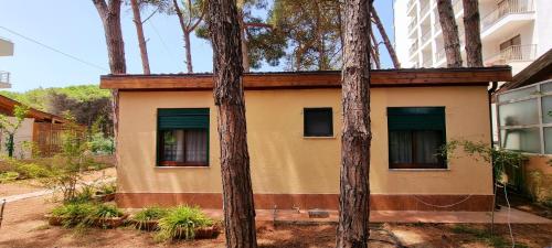 a house with trees in front of it at bezhani Standard Villa in Golem