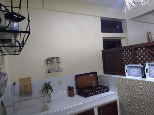 Kuchyň nebo kuchyňský kout v ubytování Appartement in Medina