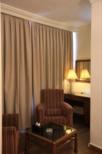 Posezení v ubytování Orient Prince Hotel
