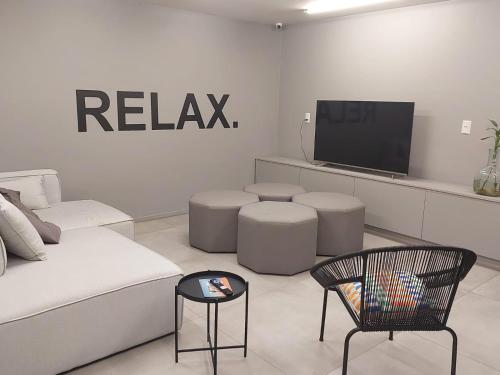 Μια τηλεόραση ή/και κέντρο ψυχαγωγίας στο Local aconchegante central